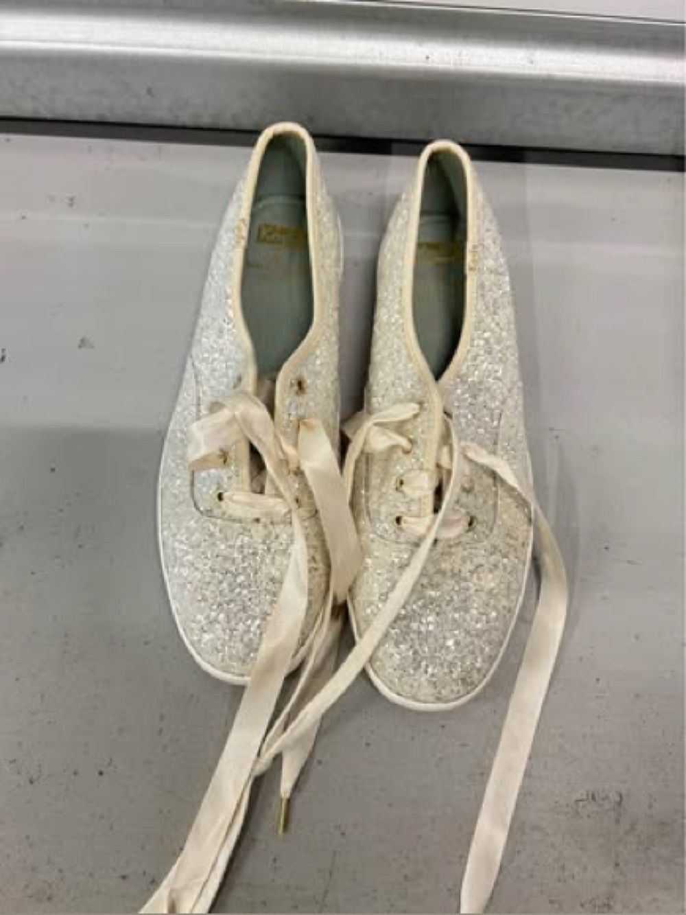 Keds x Kate Spade Glitter Shoes- Size 10